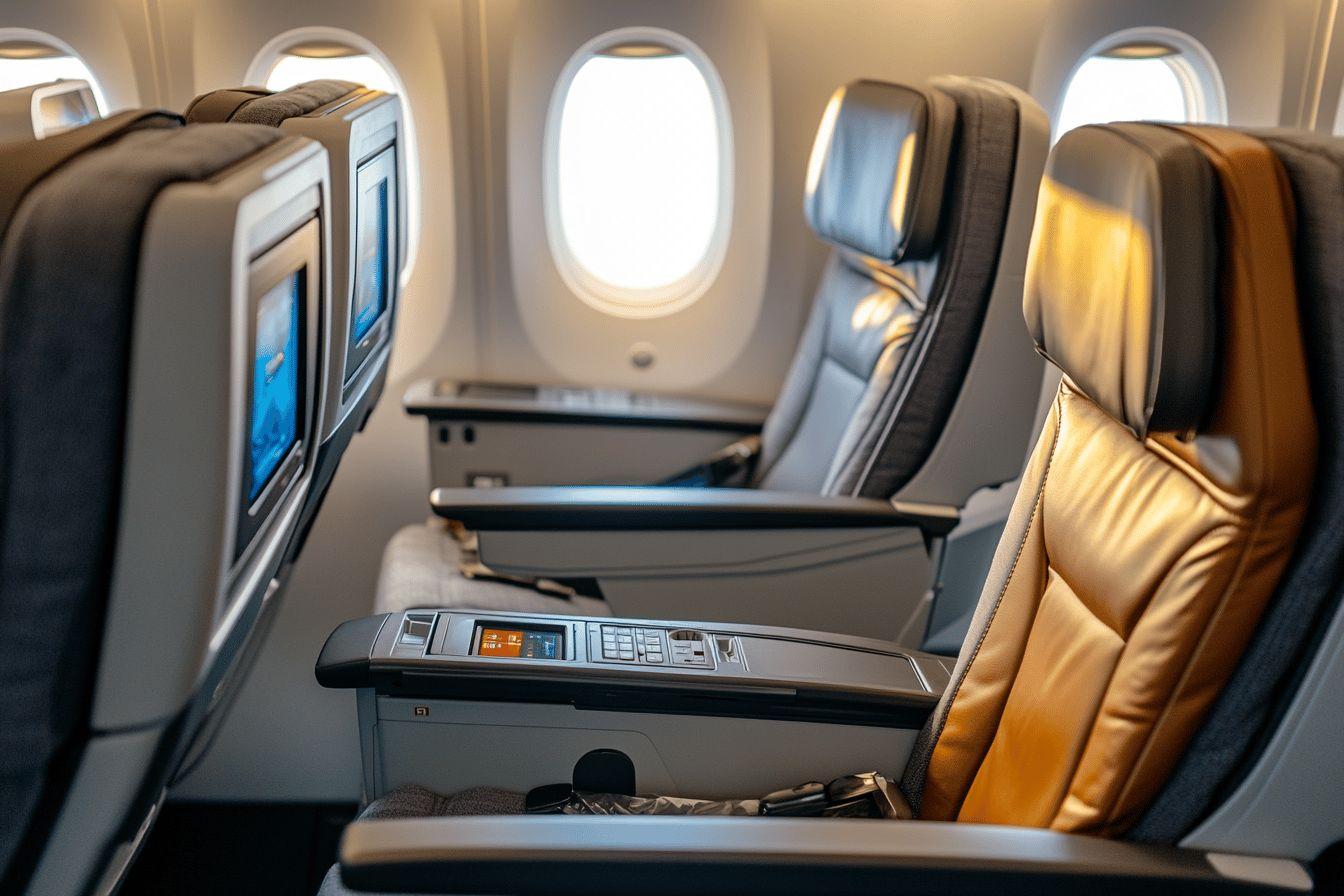 Meilleures places en avion : guide pour un vol confortable