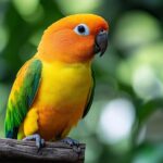 Conure soleil : guide complet pour bien s'en occuper en 2025