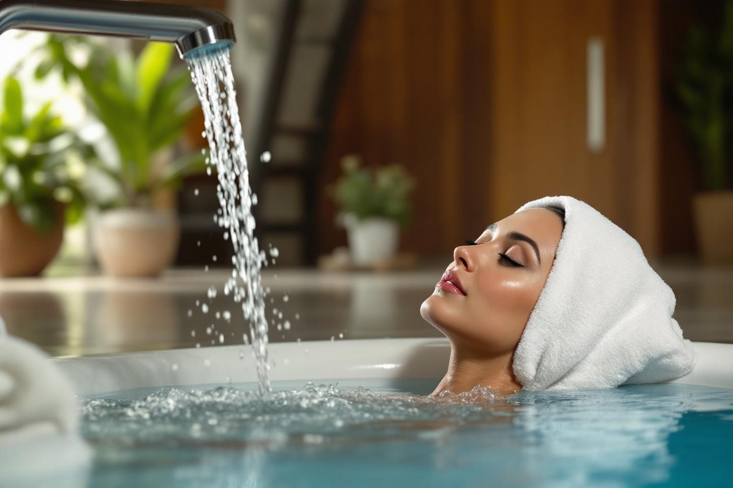 Douche au jet en cure thermale : bienfaits et indications