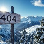 Erreur 404 : page introuvable sur notre site de forfaits de ski